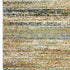 2' X 8' Gold And Slate Abstract Runner Rug